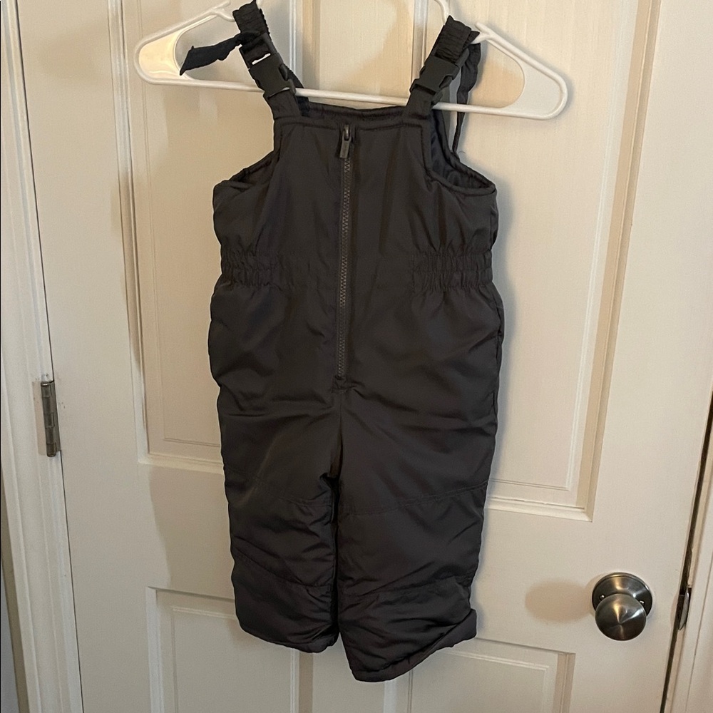 Carters Dark Gray Snowsuit 24mos